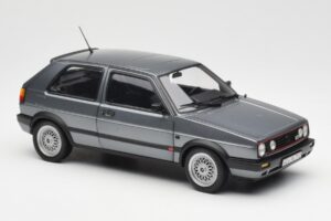 Volkswagen Golf Mk2 GTI Сив Металик Norev 1:18 188442 Метал — снимка 6 от 8
