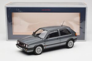 Volkswagen Golf Mk2 GTI Сив Металик Norev 1:18 188442 Метал — снимка 8 от 8