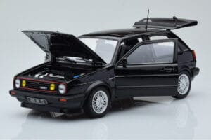 Volkswagen Golf GTI Mk2 Match Черен Norev 1:18 188559 Метал — снимка 2 от 8