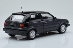 Volkswagen Golf GTI Mk2 Match Черен Norev 1:18 188559 Метал — снимка 3 от 8