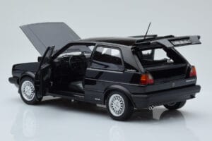 Volkswagen Golf GTI Mk2 Match Черен Norev 1:18 188559 Метал — снимка 5 от 8