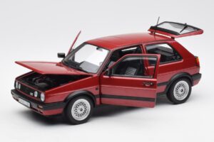 Volkswagen Golf Mk2 GTI Червен Металик Norev 1:18 188555 Метал — снимка 2 от 8