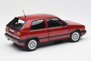 Volkswagen Golf Mk2 GTI Червен Металик Norev 1:18 188555 Метал — снимка 3 от 8