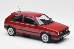 Volkswagen Golf Mk2 GTI Червен Металик Norev 1:18 188555 Метал — снимка 6 от 8