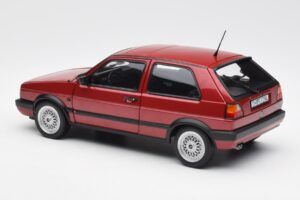 Volkswagen Golf Mk2 GTI Червен Металик Norev 1:18 188555 Метал — снимка 7 от 8