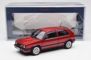 Volkswagen Golf Mk2 GTI Червен Металик Norev 1:18 188555 Метал — снимка 8 от 8