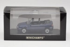 Volkswagen Golf Mk3 Кабриолет Maritime Син Minichamps 1:43 400055530 Метал — снимка 4 от 4