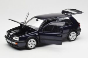 Volkswagen Golf Mk3 VR6 Син Металик Norev 1:18 188462 Метал — снимка 2 от 8