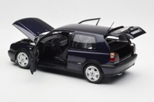 Volkswagen Golf Mk3 VR6 Син Металик Norev 1:18 188462 Метал — снимка 5 от 8