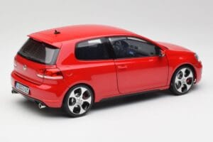 Volkswagen Golf Mk6 GTI Tornado Червен Norev 1:18 5K3099302Y3D Метал — снимка 3 от 8