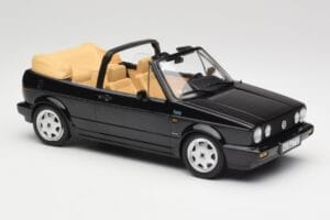 Volkswagen Golf Mk1 Кабриолет Черен Norev 1:18 188568 Метал — снимка 4 от 6