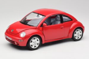 Volkswagen New Beetle Червен Bburago 1:18 3342 Метал
