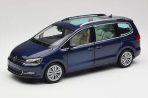 Volkswagen Sharan 7N Shadow Синьо Металик Minichamps 1:18 110051100 Метал