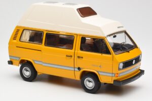 Volkswagen T3 Joker Къмпинг Автобус Schuco 1:18 450038500 Метал — снимка 6 от 8