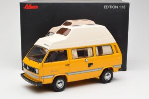 Volkswagen T3 Joker Къмпинг Автобус Schuco 1:18 450038500 Метал — снимка 8 от 8