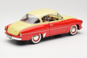 Wartburg 311 Coupe Червен & Бежов Revell 1:18 8418 Метал — снимка 3 от 8