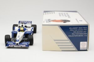 Williams FW23 BMW #5 R. Schumacher Practice San Marino GP 2001 Minichamps 1:18 80430146710 Метал — снимка 6 от 6