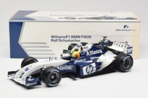 Williams FW26 BMW #4 R. Schumacher F1 2004 Minichamps 1:18 80430309495 Метал — снимка 6 от 6