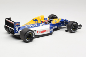 Williams FW14B Renault #5 N. Mansell Canon Williams Team F1 World Champion 1992 Minichamps 1:18 186920005 Метал — снимка 3 от 9