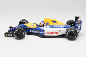 Williams FW14B Renault #5 N. Mansell Canon Williams Team F1 World Champion 1992 Minichamps 1:18 186920005 Метал — снимка 4 от 9