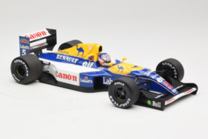 Williams FW14B Renault #5 N. Mansell Canon Williams Team F1 World Champion 1992 Minichamps 1:18 186920005 Метал — снимка 6 от 9