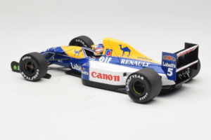 Williams FW14B Renault #5 N. Mansell Canon Williams Team F1 World Champion 1992 Minichamps 1:18 186920005 Метал — снимка 7 от 9