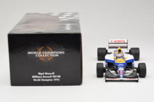 Williams FW14B Renault #5 N. Mansell Canon Williams Team F1 World Champion 1992 Minichamps 1:18 186920005 Метал — снимка 8 от 9