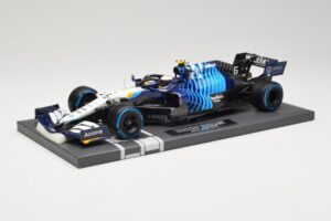 Williams Racing Mercedes FW43B #6 N. Latifi Belgian GP 2021 Minichamps 1:18 117211306 Метал — снимка 2 от 6