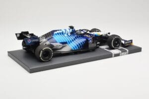 Williams Racing Mercedes FW43B #63 G. Russell Saudi Arabian GP 2021 Minichamps 1:18 117212263 Метал — снимка 3 от 6