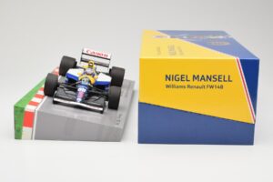 Williams Renault FW14B #5 N. Mansell F1 World Champion 1992 Collectors Box Minichamps 1:18 113920005 Метал — снимка 6 от 6