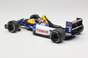 Williams Renault FW14B #5 N. Mansell F1 World Champion 1992 Minichamps 1:18 110920005 Метал — снимка 5 от 8