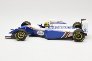 Williams FW16 Renault #2 A. Senna San Marino GP 1994 Minichamps 1:18 540941832 Метал — снимка 4 от 7