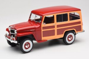 Willys Jeep Station Wagon Червен Road Signature 1:18 92858 Метал