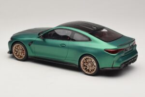 BMW M4 CS G82 Frozen Isle of Man Green GT Spirit 1:18 GT994 Смола — снимка 5 от 6