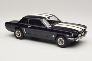 Ford Mustang Nightmist Blue Norev 1:18 182805 Метал — снимка 4 от 6