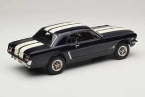 Ford Mustang Nightmist Blue Norev 1:18 182805 Метал — снимка 2 от 6
