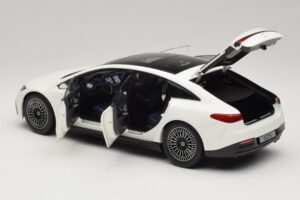 Mercedes EQS V297 Manufaktur Opalite White NZG 1:18 B66961049 Метал — снимка 5 от 8