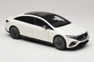 Mercedes EQS V297 Manufaktur Opalite White NZG 1:18 B66961049 Метал — снимка 6 от 8
