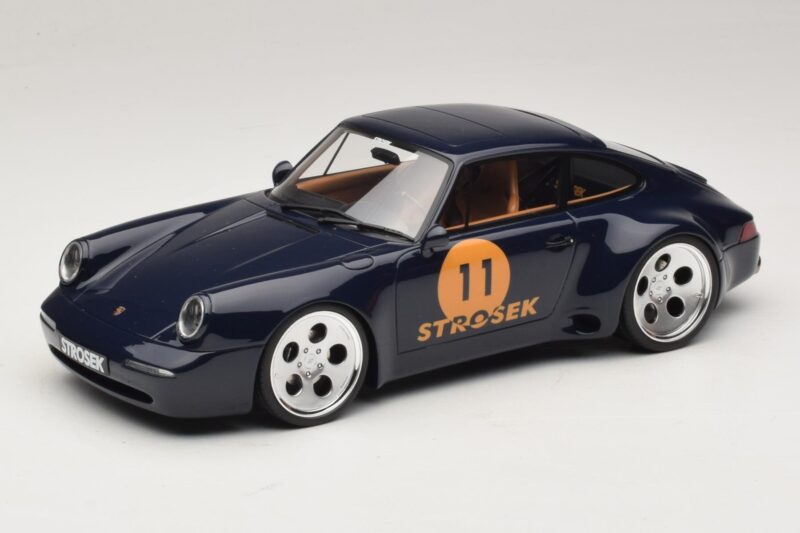 Porsche 911 964 Strosek Mega 30 Sea Blue GT Spirit 1:18 GT969 Смола