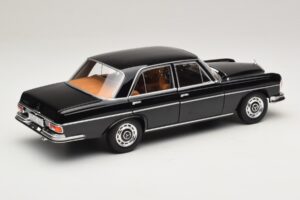 Mercedes 280 SE W108 Черен Norev 1:18 183360 Метал — снимка 3 от 8