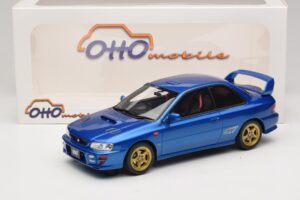 Subaru Impreza WRX STI GC8 Type R Version V Limited Sonic Blue Otto 1:18 OT1249 Смола — снимка 6 от 6