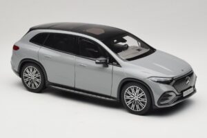 Mercedes EQS SUV X296 Manufaktur Alpine Grey NZG 1:18 B66960591 Метал — снимка 6 от 8