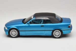 BMW 3 Series E36 Кабриолет Син Метален MCG 1:18 MCG18319 Метал — снимка 4 от 7