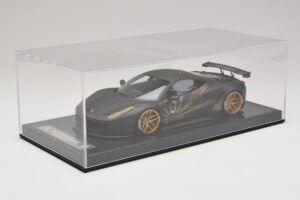 Ferrari 458 LB Works Matt Black BBA 1:18 REMC037 Смола — снимка 6 от 7