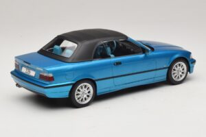 BMW 3 Series E36 Кабриолет Син Метален MCG 1:18 MCG18319 Метал — снимка 3 от 7