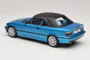 BMW 3 Series E36 Кабриолет Син Метален MCG 1:18 MCG18319 Метал — снимка 6 от 7