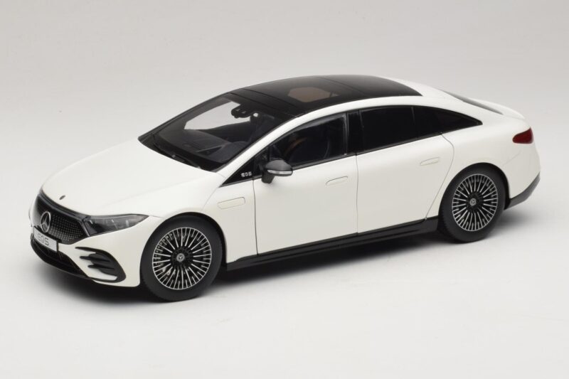 Mercedes EQS V297 Manufaktur Opalite White NZG 1:18 B66961049 Метал