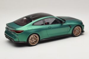 BMW M4 CS G82 Frozen Isle of Man Green GT Spirit 1:18 GT994 Смола — снимка 2 от 6