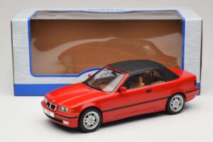 BMW 3 Series E36 Кабриолет Червен MCG 1:18 MCG18317 Метал — снимка 7 от 7