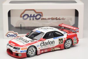 Nissan Skyline GT-R R33 LM GT1 #23 K. Hoshino / M. Hasemi / T. Suzuki Clarion Team NISMO 24 Hours of Le Mans 1996 Otto 1:18 O — снимка 6 от 6